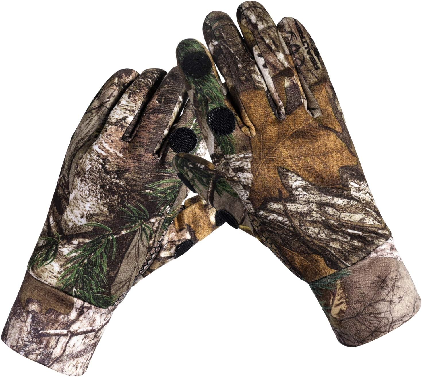 Camouflage Hunting Gloves Full Finger/Fingerless Gloves Pro Anti-Slip Camo Glove Archery Accessories Hunting Outdoors