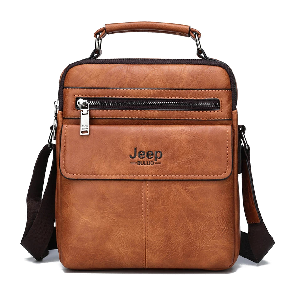 JEEP Men’s Crossbody Shoulder Bag – Rugged Sophistication Meets Functionality