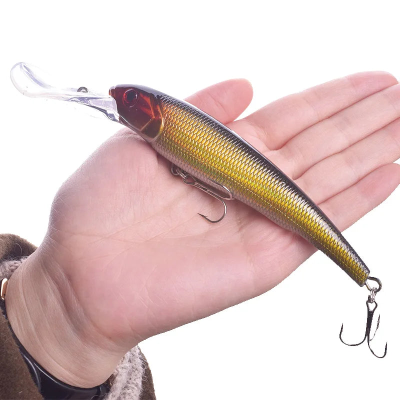 Large Minnow Fishing Lure