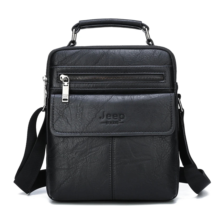 JEEP Men’s Crossbody Shoulder Bag – Rugged Sophistication Meets Functionality