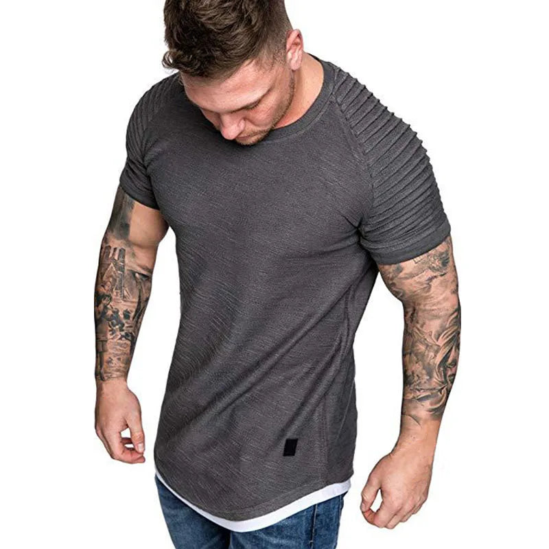 Summer Casual Solid T-Shirts