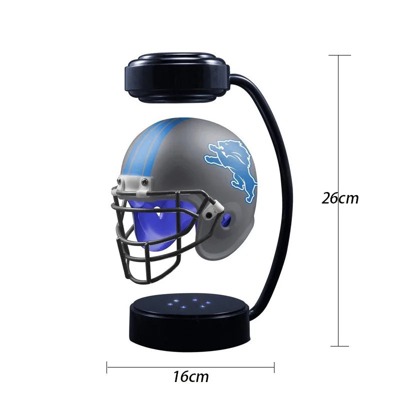 Levitating Football Helmet