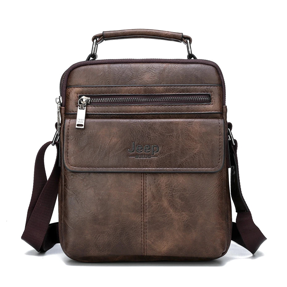 JEEP Men’s Crossbody Shoulder Bag – Rugged Sophistication Meets Functionality