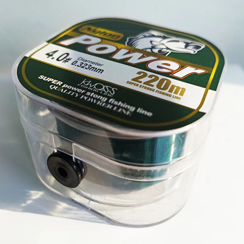 220M Nylon Fluorocarbon Coated Fishing Line