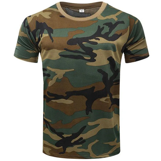 Quick-Dry Camouflage T-Shirt