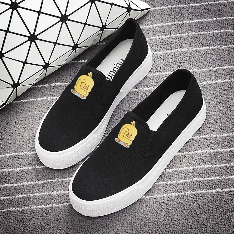 Women Casual Embroidery Flat Shoes