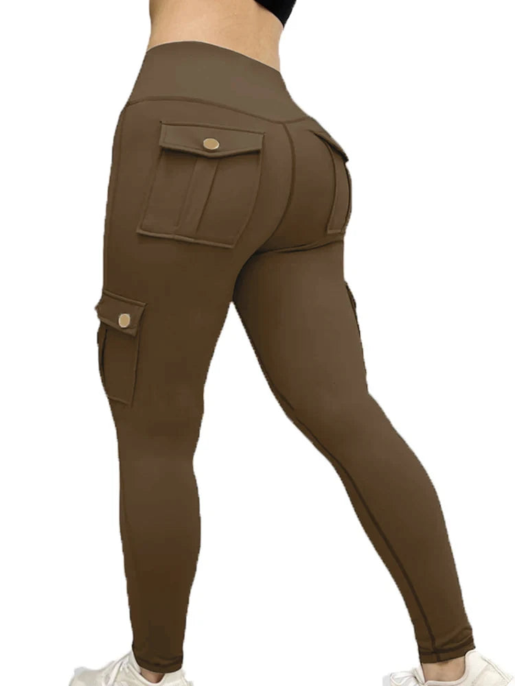 High-Waist Leggings with Pockets