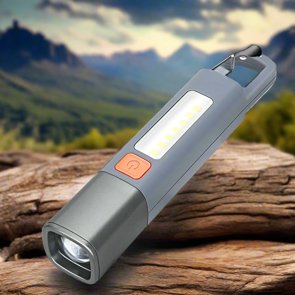 Portable LED Flashlight – USB Rechargeable