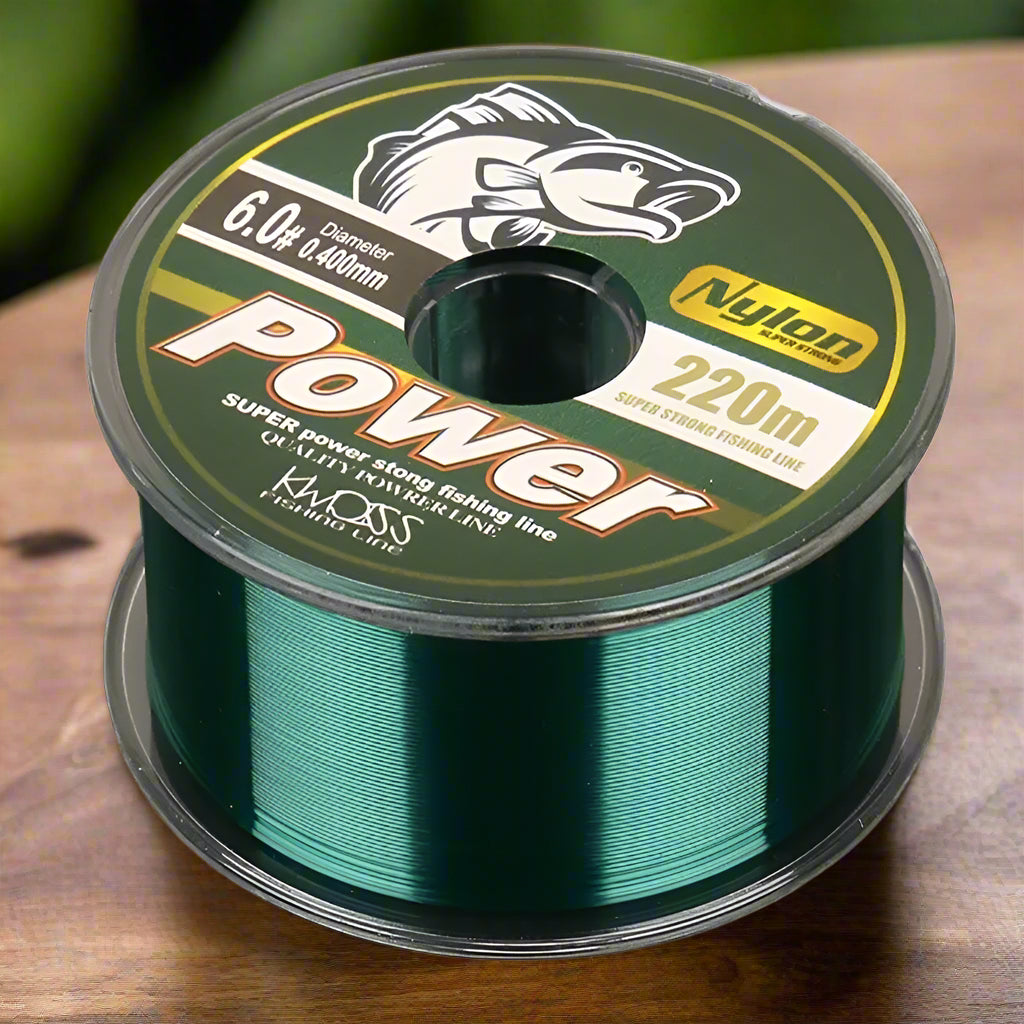 220M Nylon Fluorocarbon Coated Fishing Line