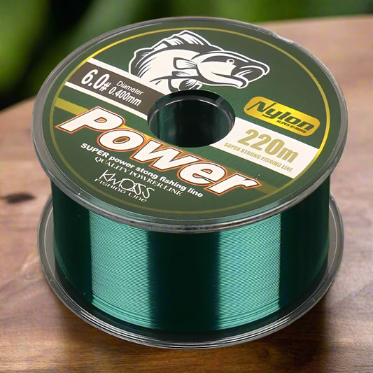 220M Nylon Fluorocarbon Coated Fishing Line