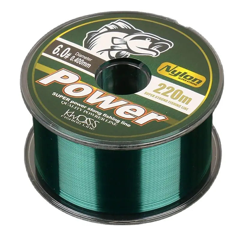 220M Nylon Fluorocarbon Coated Fishing Line