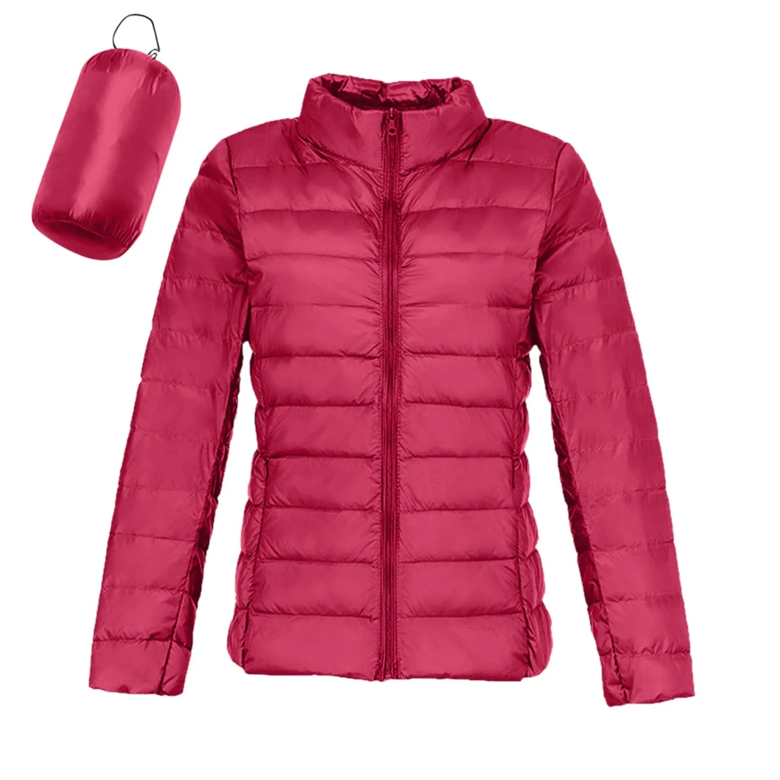 Women’s Winter Coat - Ultra Light White Duck Down Jacket