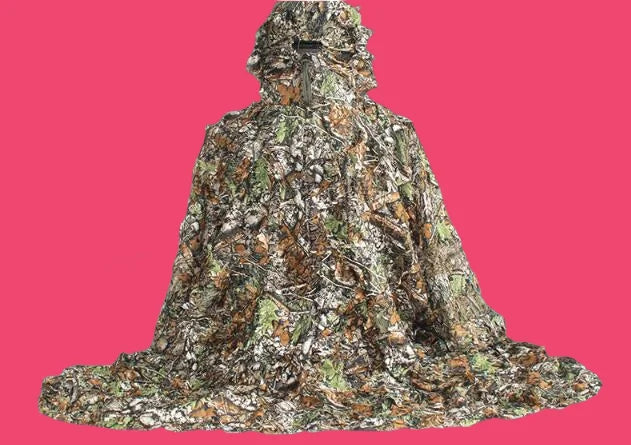 Outdoor Ghillie Suit Camouflage Poncho