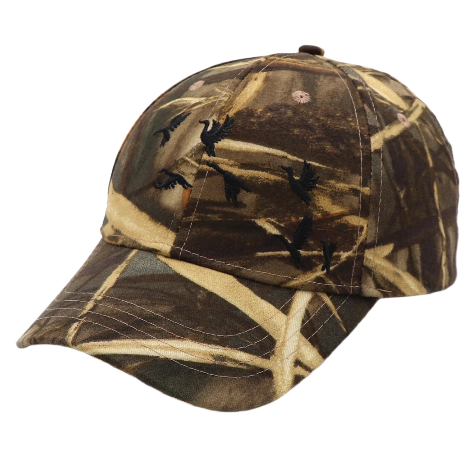 Orange Camo Hunting Cap