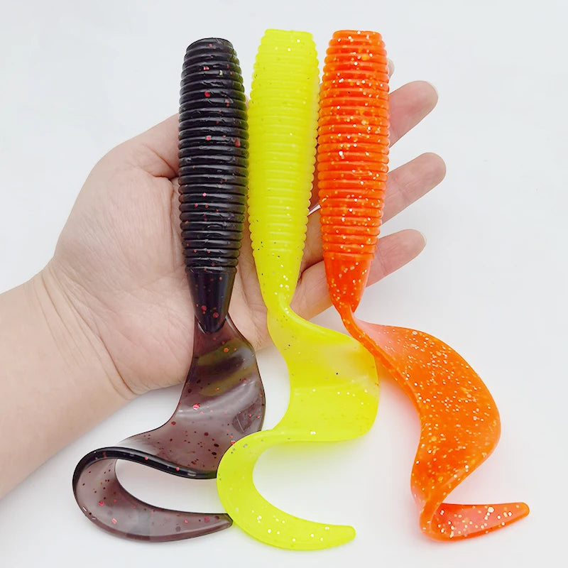 2 Pcs Large Soft Fishing Lures