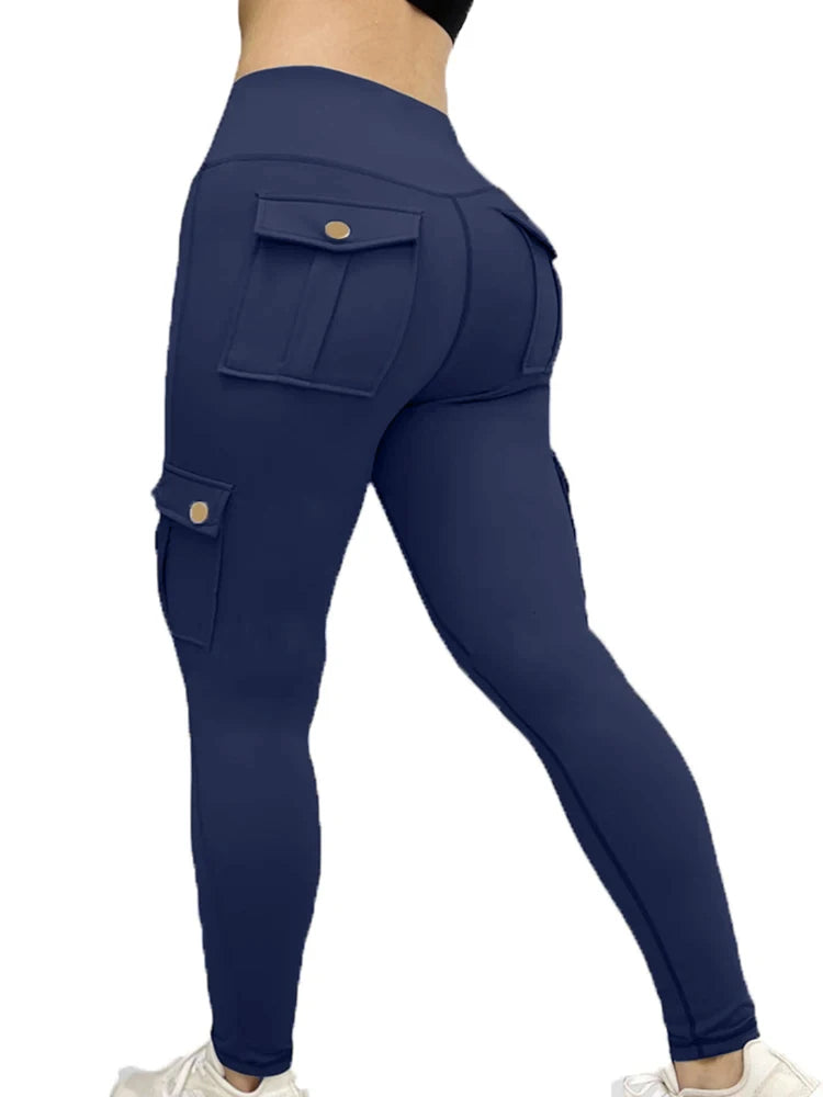 High-Waist Leggings with Pockets