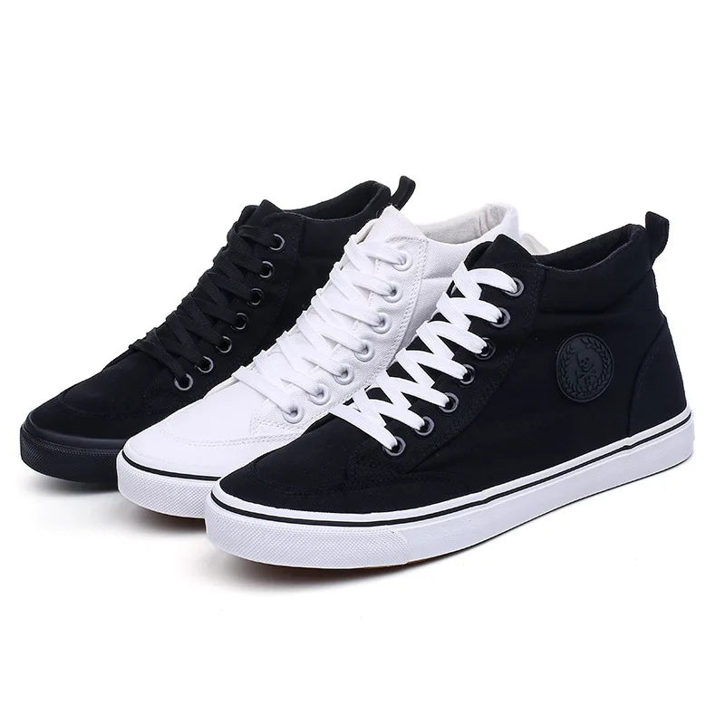 Men’s High-Top Canvas Sneakers