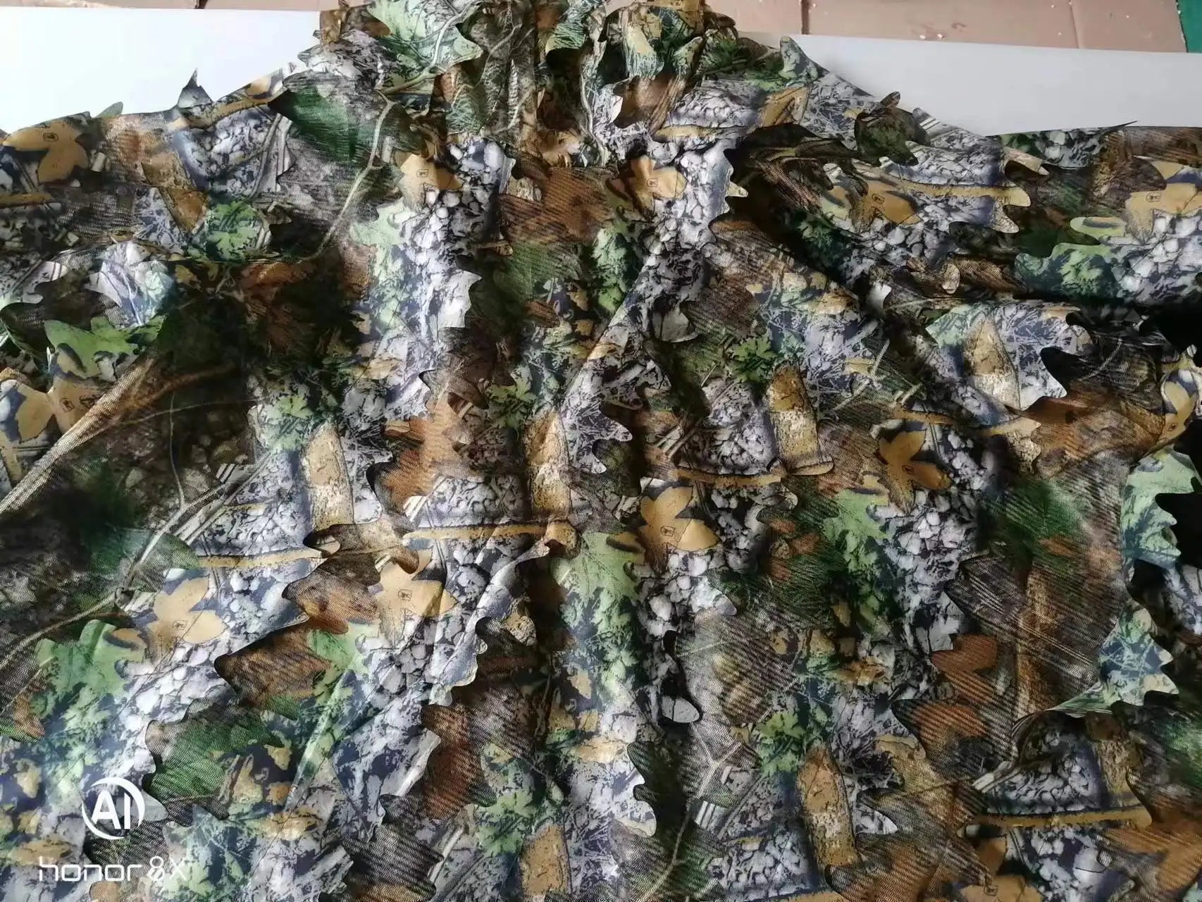 Outdoor Ghillie Suit Camouflage Poncho