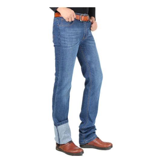 Extra Tall Men’s High-Waisted Slim Fit Jeans