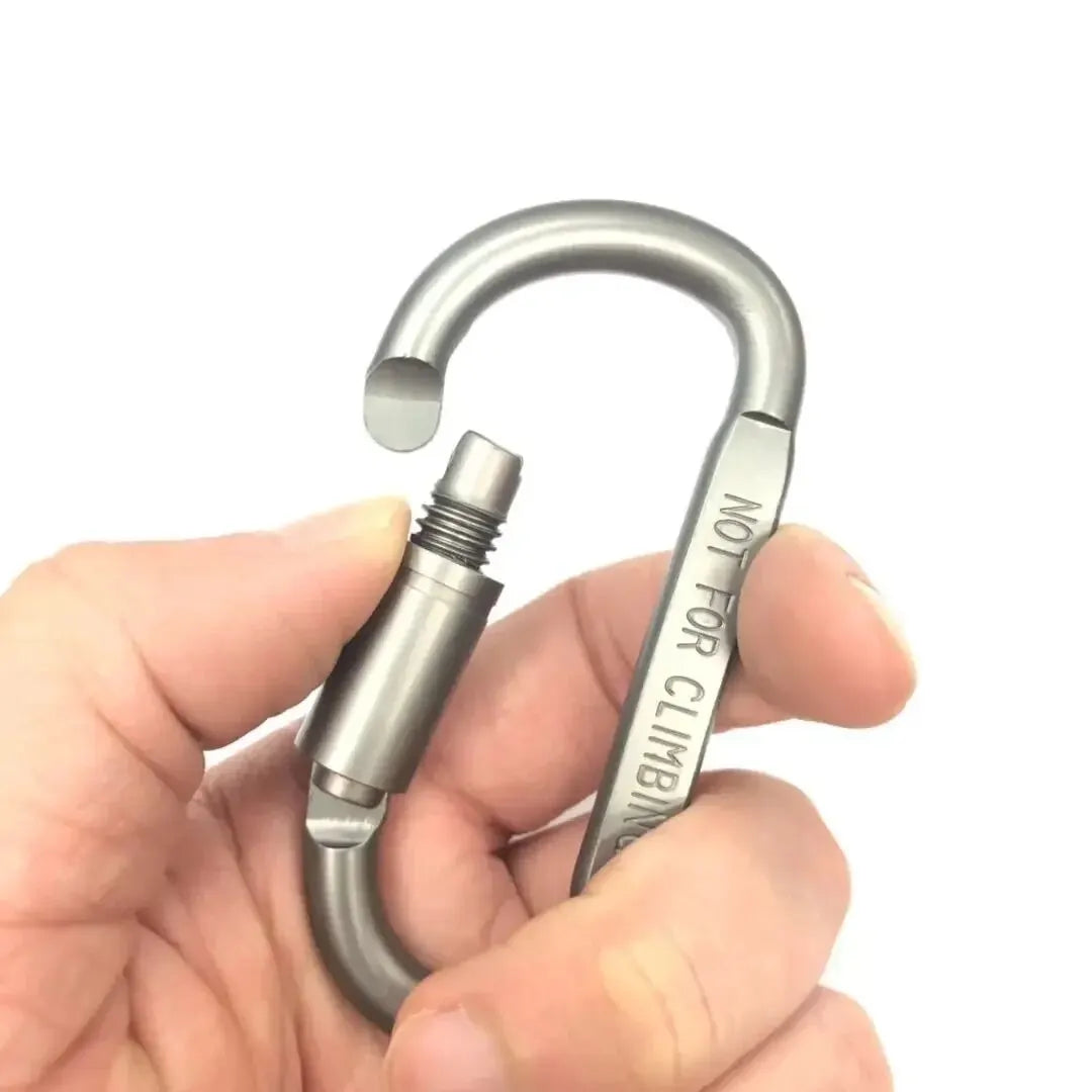 4PCS Aluminum Carabiner Set