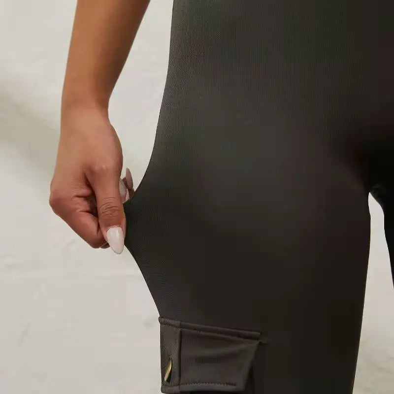 High-Waist Leggings with Pockets