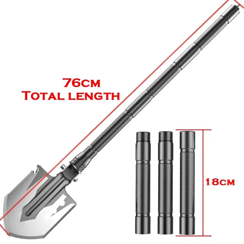 76CM Foldable Tactical Survival Shovel