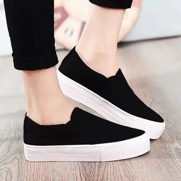 Women Casual Embroidery Flat Shoes