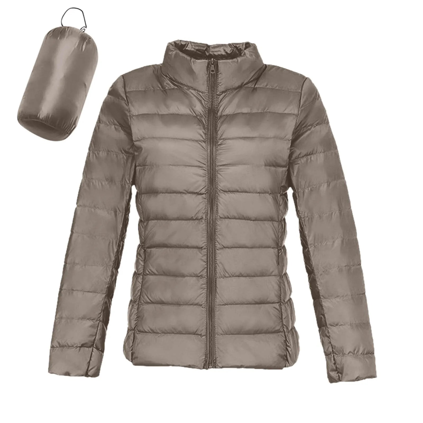 Women’s Winter Coat - Ultra Light White Duck Down Jacket