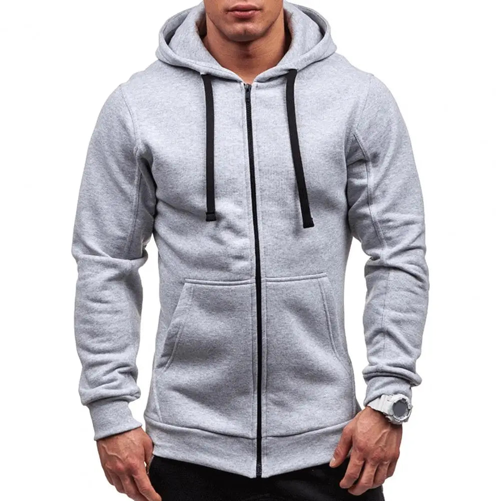 Men's Zipper Cardigan Sweatshirt