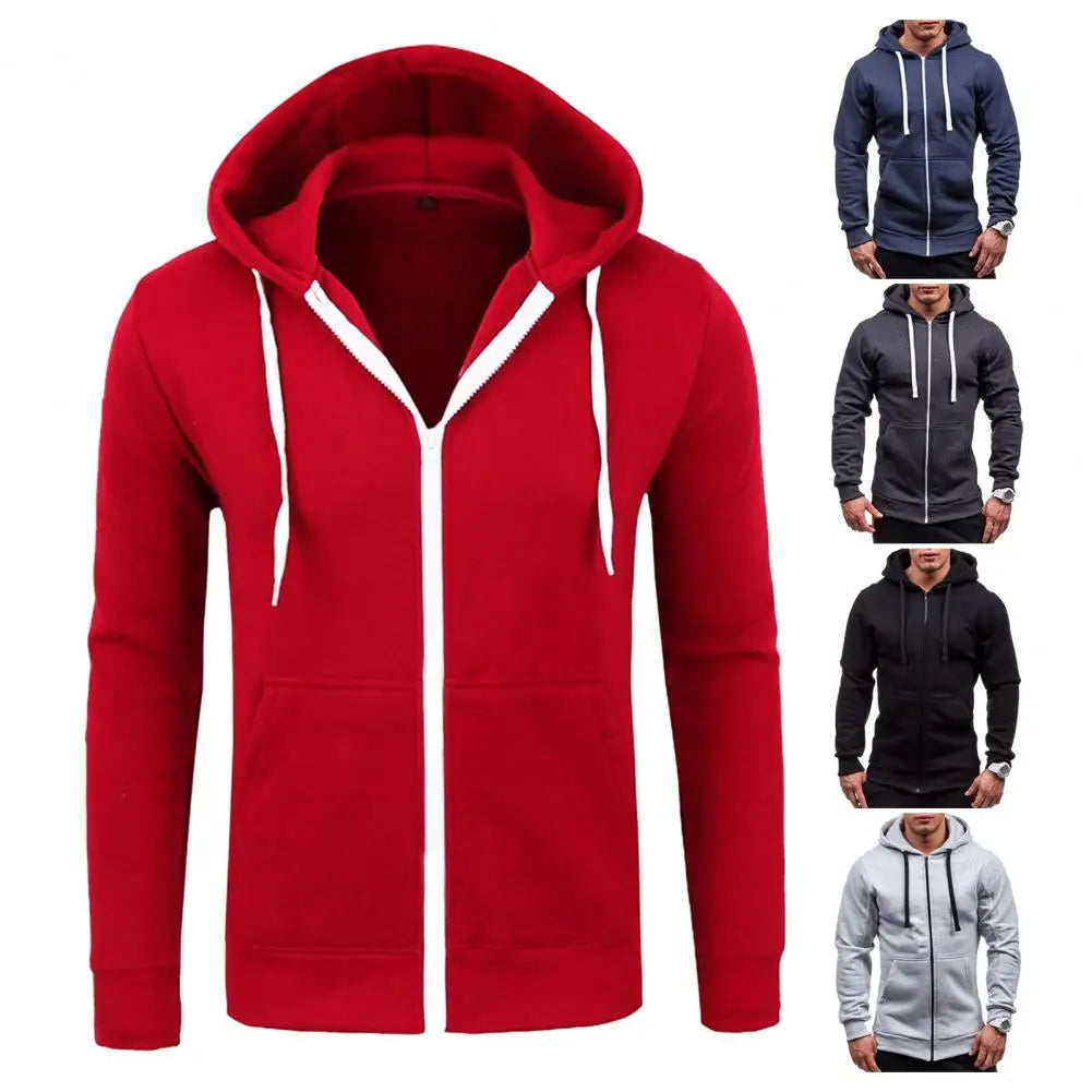 Men's Zipper Cardigan Sweatshirt