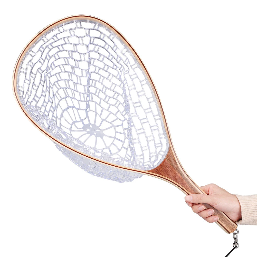 Classic Wooden Fishing Landing Net