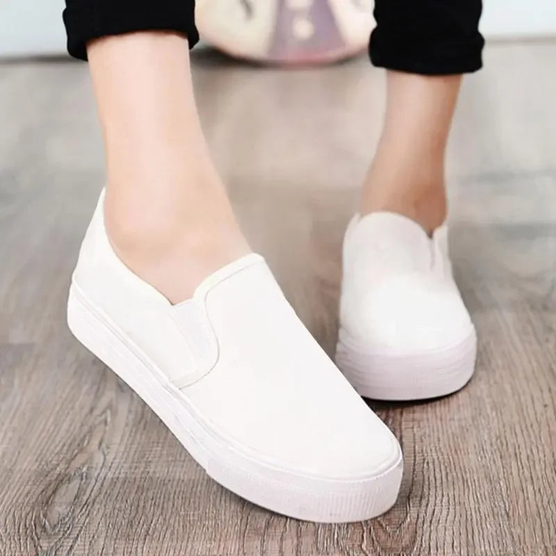 Women Casual Embroidery Flat Shoes