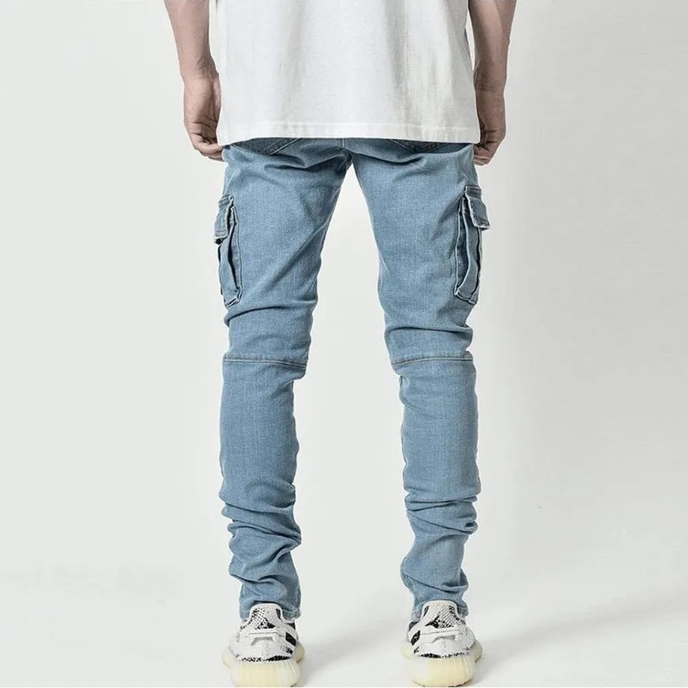 Men’s Slim Fit Cargo Jeans