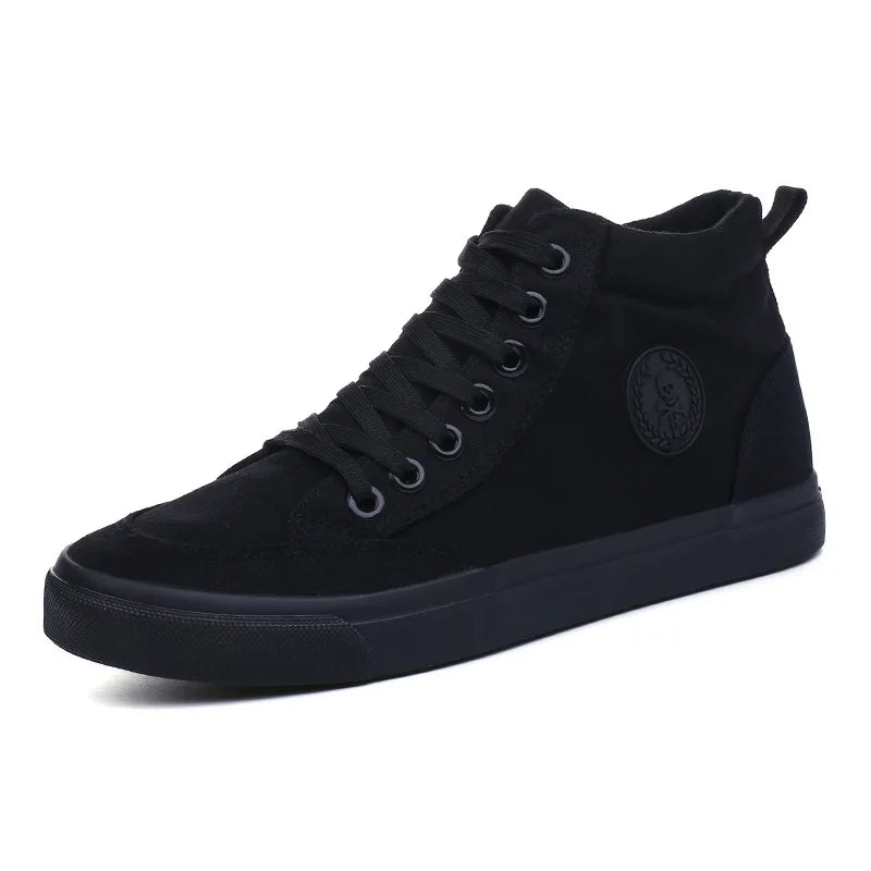 Men’s High-Top Canvas Sneakers