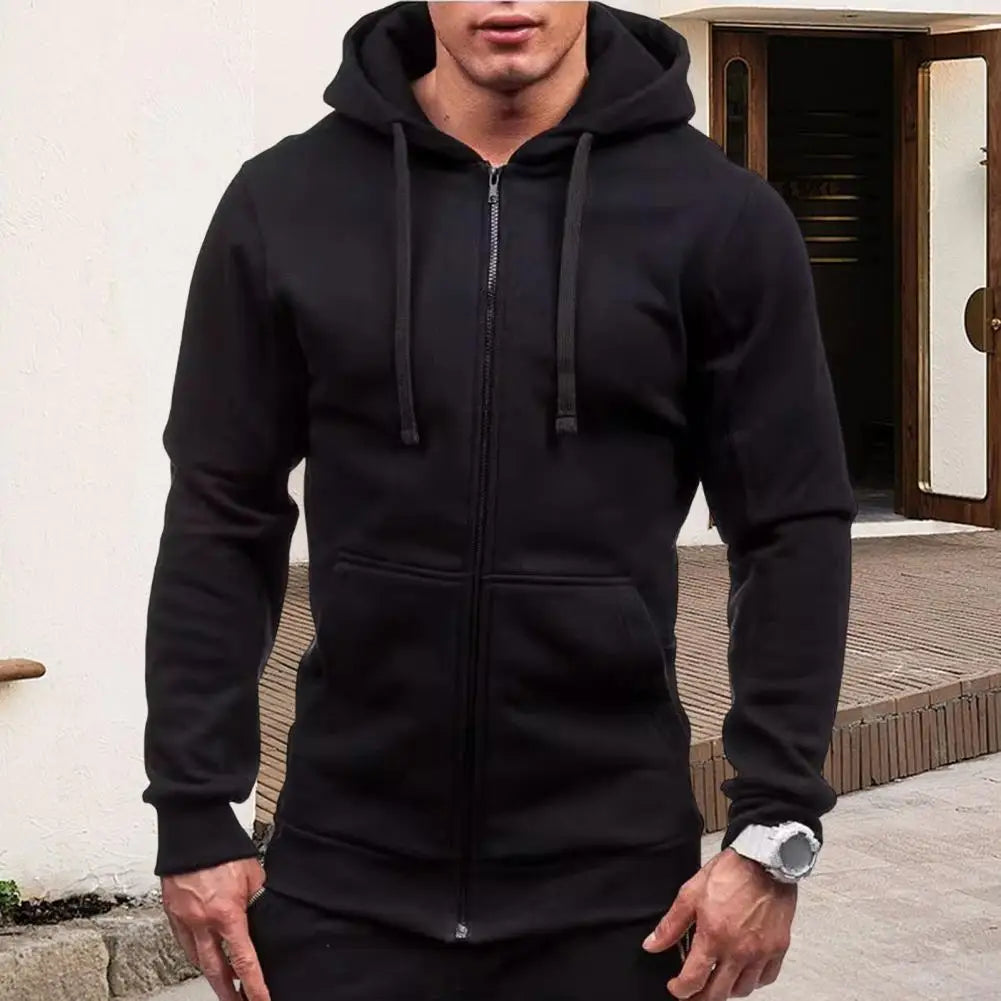 Men's Zipper Cardigan Sweatshirt