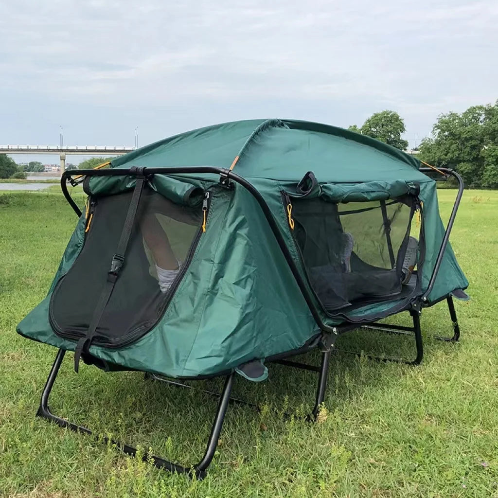 Foldable Off-Ground Fishing Sleeping Tent