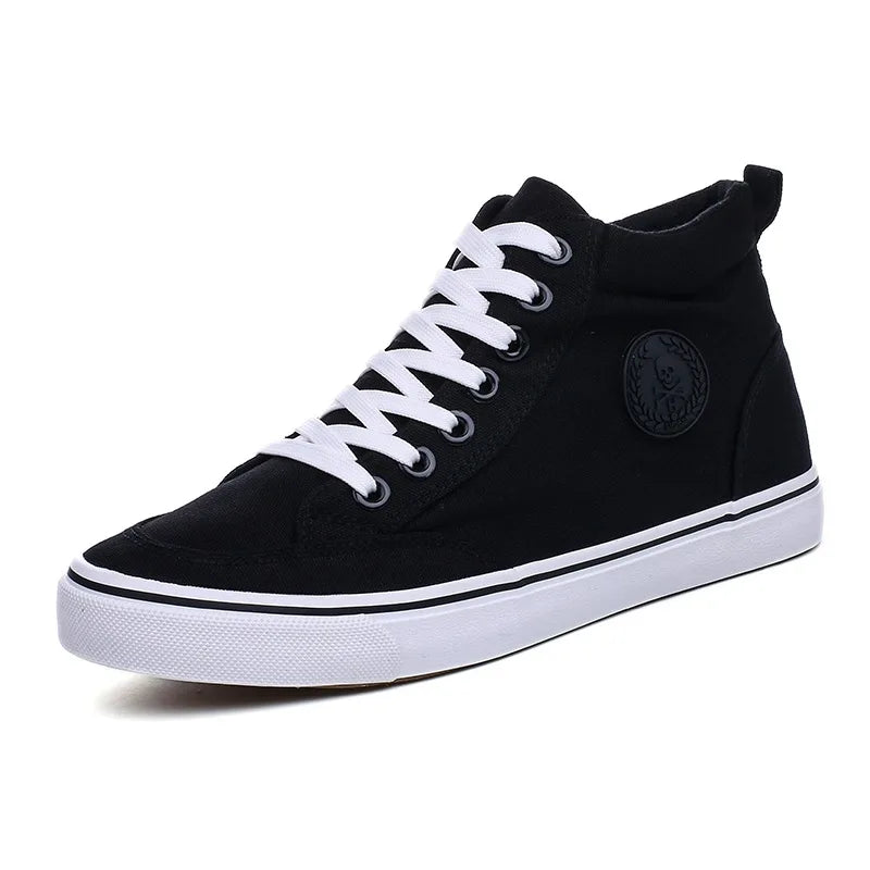 Men’s High-Top Canvas Sneakers