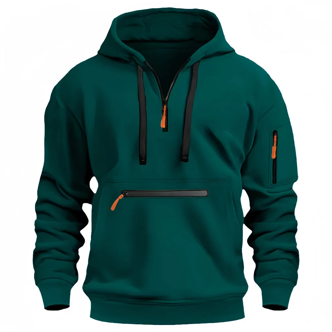 Men's Warm Zipper Hoodie