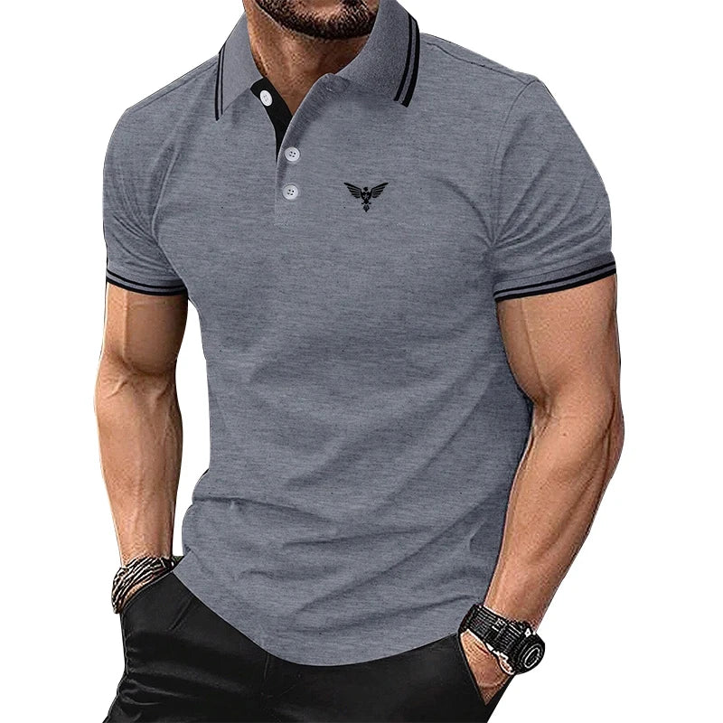 Summer Slim Fit Men's Polo Shirt