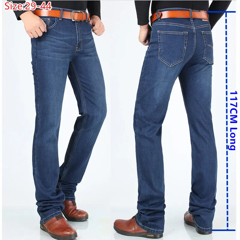 Extra Tall Men’s High-Waisted Slim Fit Jeans