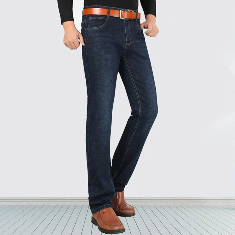 Extra Tall Men’s High-Waisted Slim Fit Jeans