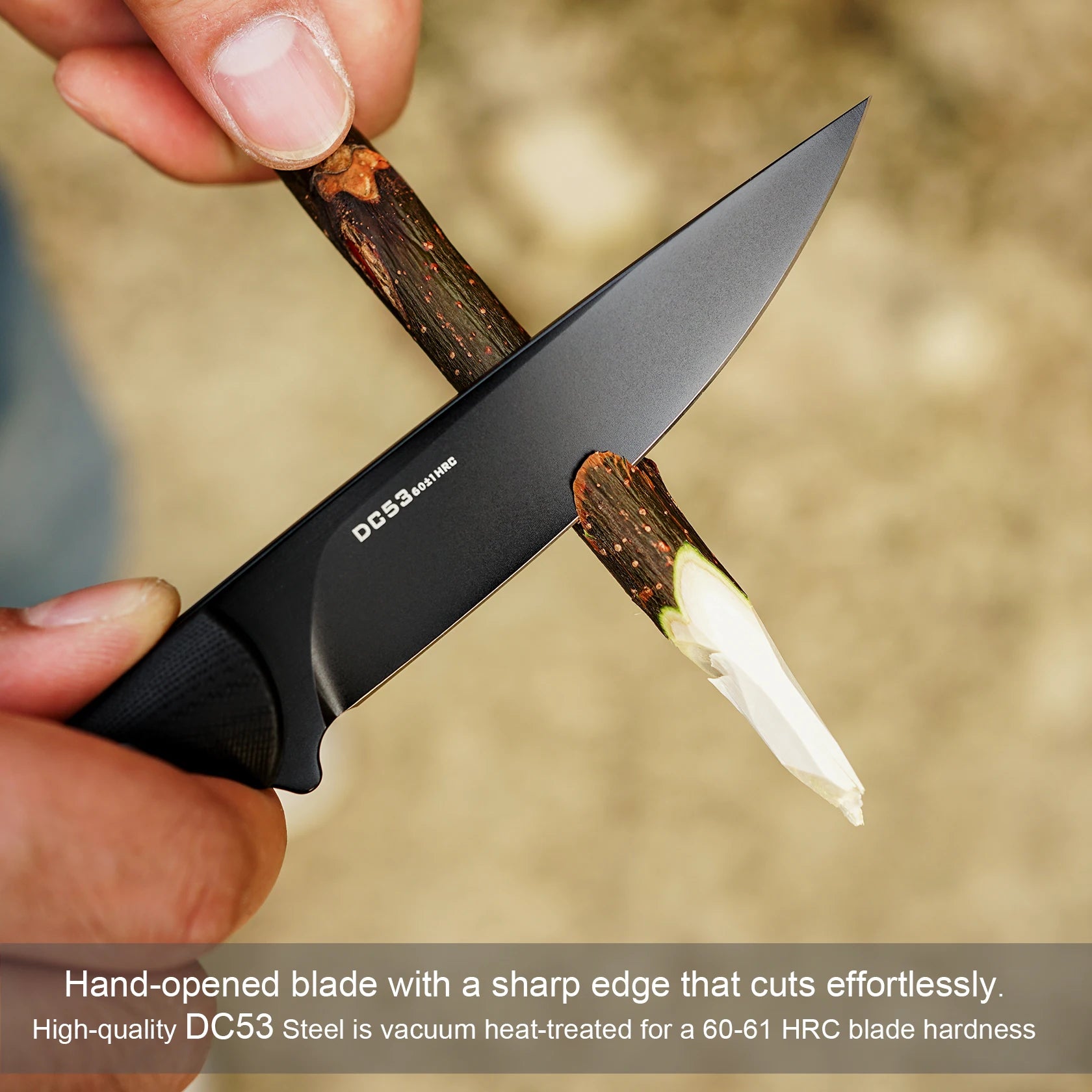 EDC Tactical Knife for Camping, Hunting, and Survival