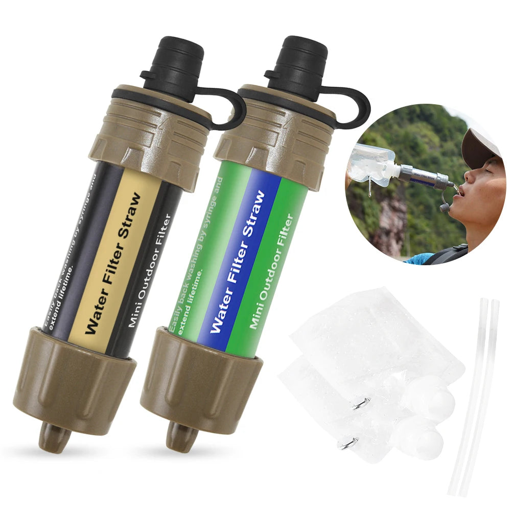 Compact Emergency Filtration System for Camping