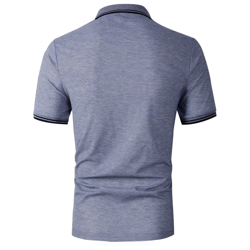 Summer Slim Fit Men's Polo Shirt