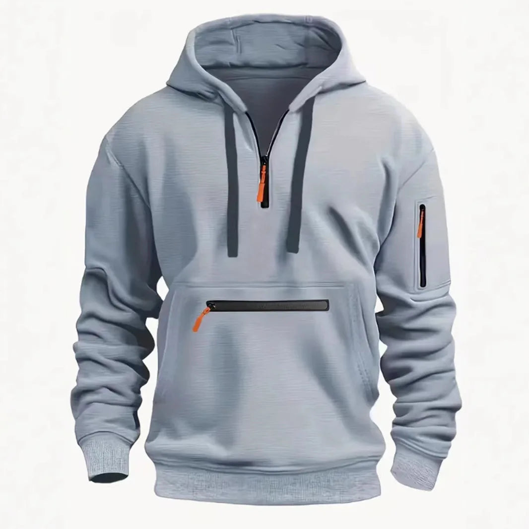 Men's Warm Zipper Hoodie