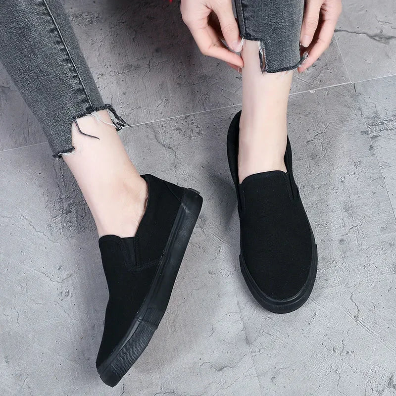 Women Casual Embroidery Flat Shoes