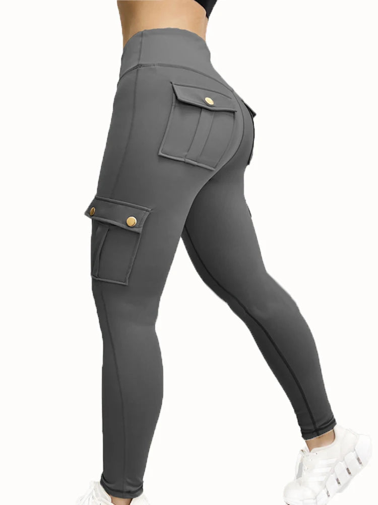 High-Waist Leggings with Pockets