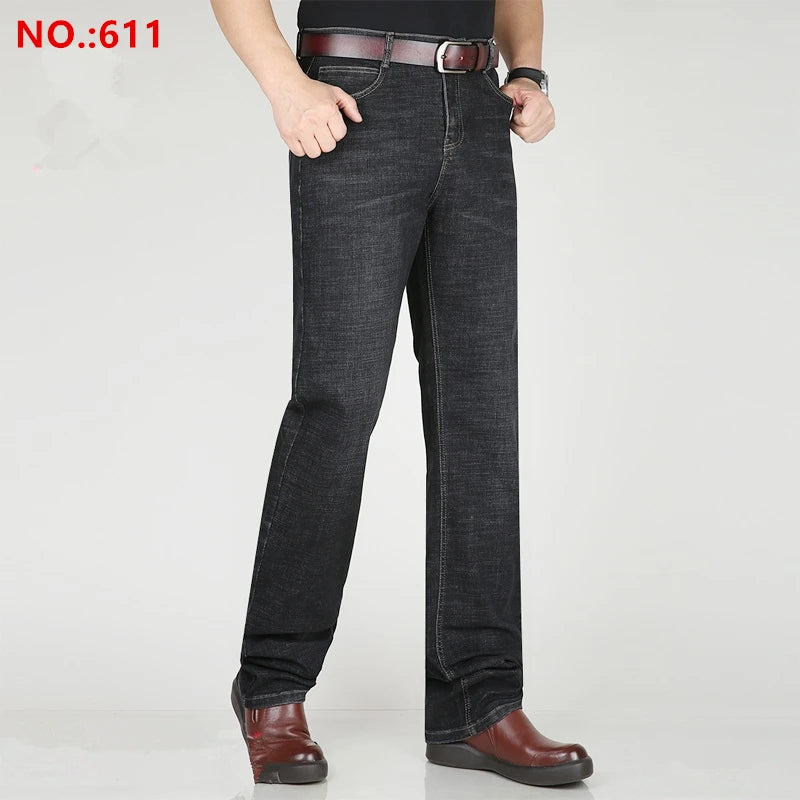 Extra Tall Men’s High-Waisted Slim Fit Jeans