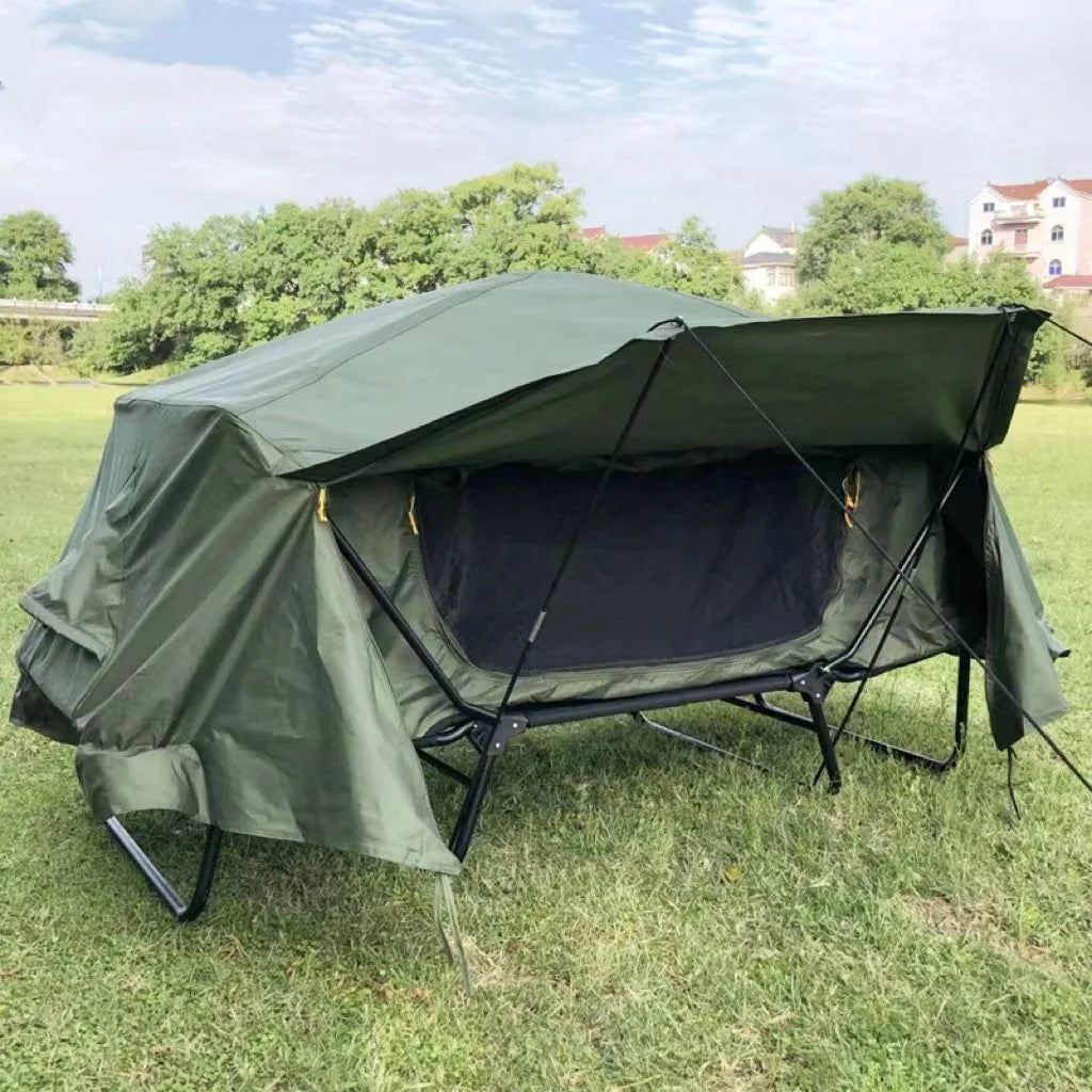 Foldable Off-Ground Fishing Sleeping Tent