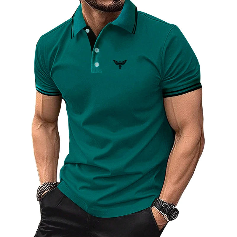 Summer Slim Fit Men's Polo Shirt